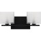 Quoizel Westcap Bath Fixture 2 Lights Matte Black WCP8602MBK - alternate 2